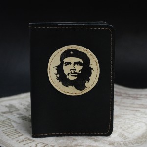 Фото Чёрная обложка на паспорт Че Гевара