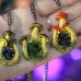 Фото Кулон грибы с кристаллами "Ведьмины запасы"-5