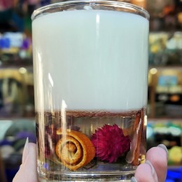 Фото Свеча соево-гелевая в стакане