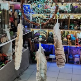 Ловец снов с перьями совы, ворона (разные) Фото Ловец снов с перьями совы, ворона (разные)