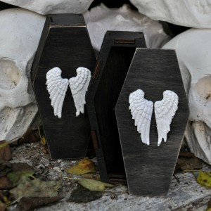 Фото Шкатулка-гробик с крыльями
