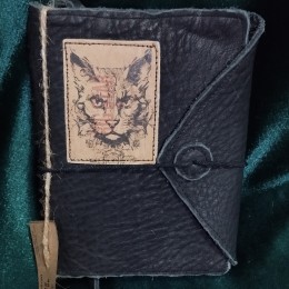 Фото Блокнот кожаный, серия "Зарисовки"