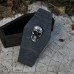 Фото Шкатулка в виде гробика с черепом-1