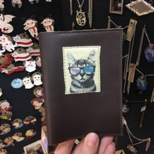 Фото Обложка на паспорт Крутой кот