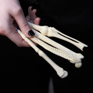 Фото Ручка в виде кости, шариковая одноразовая