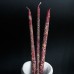 Фото Любовные красные свечи (лепестки роз, ромашка, мята), 1 шт-1