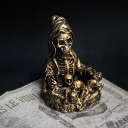 Фото Подставка «Скелет в плаще Смертушка»
