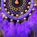 Фото Ловец снов фиолетовый с бусинками-1