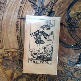 The Fool Tarot Cards (бежевые гравюры, анг.яз)