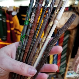 Фото Волшебная палочка шпилька из дерева