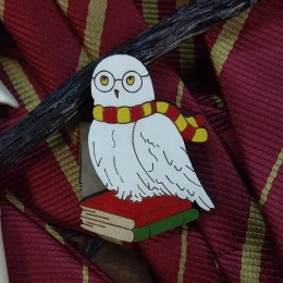 Фото Брошка Сова Букля Гарри Поттер