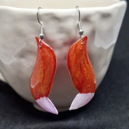 Фото Серьги "Лисий хвост"