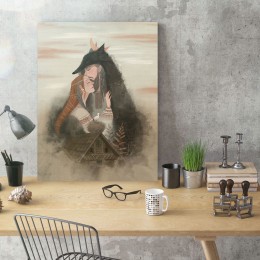Фото Картина "Жена волколака" (принт), 40х50 см