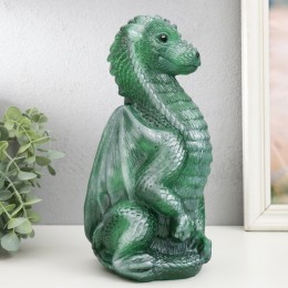 Фото Зелёный дракон Дракон из гипса, 25,5х12х13 см